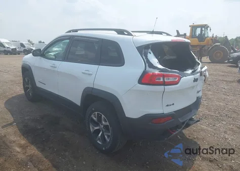 2017 Jeep Cherokee Trailhawk 4X4 z USA, uszkodzony, nr VIN 1C4PJMBS9HW500121
